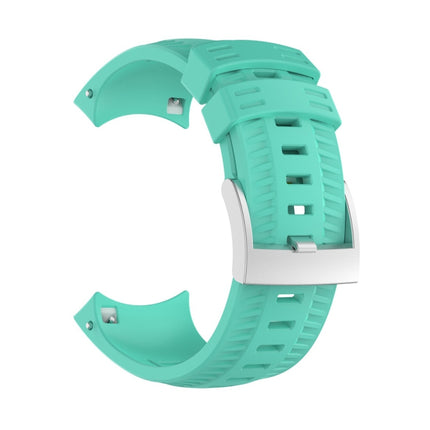 Silicone Replacement Wrist Strap for SUUNTO 9 (Mint Green)-garmade.com