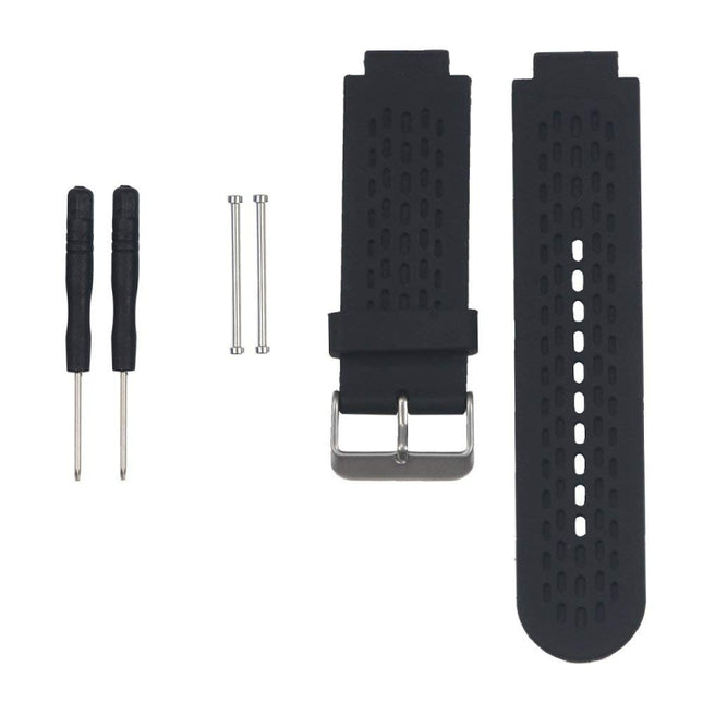 Silicone Sport Wrist Strap for Garmin Approach S2 / S4(Black)-garmade.com
