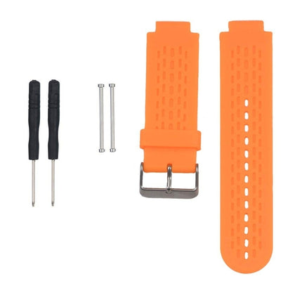 Silicone Sport Wrist Strap for Garmin Approach S2 / S4(Orange)-garmade.com