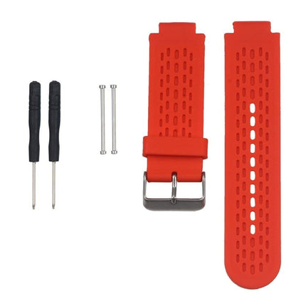 Silicone Sport Wrist Strap for Garmin Approach S2 / S4(Red)-garmade.com