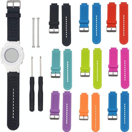 Silicone Sport Wrist Strap for Garmin Approach S2 / S4(Blue)-garmade.com