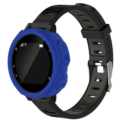 Solid Color Silicone Watch Protective Case for Garmin F235 / F750(Blue)-garmade.com