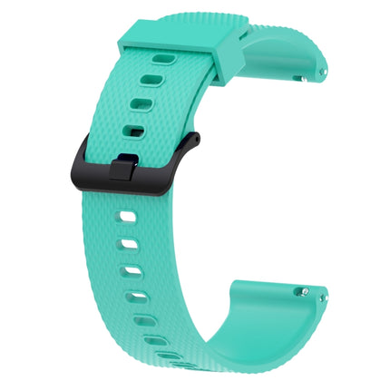 Silicone Sport Wrist Strap for Garmin Vivoactive 3 20mm (Mint Green)-garmade.com