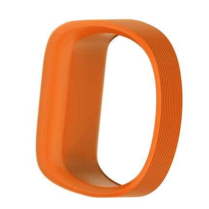 Silicone Sport Wrist Strap for Garmin Vivofit JR, Size: Large (Orange)-garmade.com