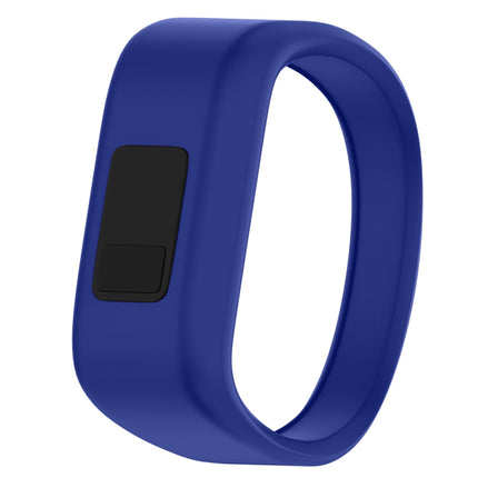 Silicone Sport Wrist Strap for Garmin Vivofit JR, Size: Large (Blue)-garmade.com
