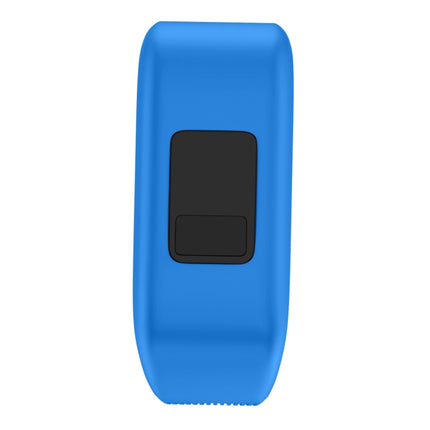 Silicone Sport Wrist Strap for Garmin Vivofit JR, Size: Large (Sky Blue)-garmade.com