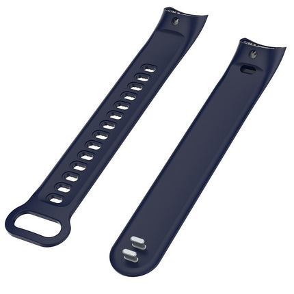 Silicone Replacement Wrist Strap for Huawei Honor Band 3 (Dark Blue)-garmade.com