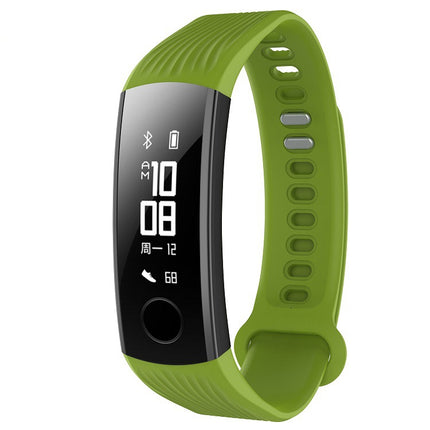 Silicone Replacement Wrist Strap for Huawei Honor Band 3 (Green)-garmade.com
