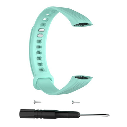 Silicone Replacement Wrist Strap for Huawei Honor Band 3 (Mint Green)-garmade.com
