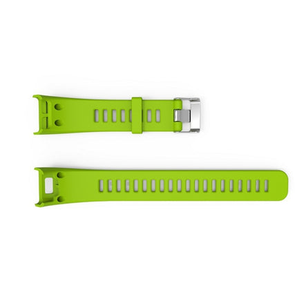 Silicone Sport Wrist Strap for Garmin Vivosmart HR 1 (Green)-garmade.com