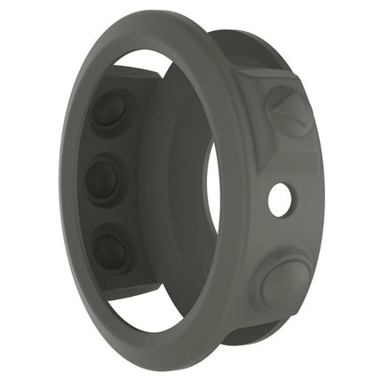 Solid Color Silicone Watch Protective Case for Garmin Fenix 5(Grey)-garmade.com