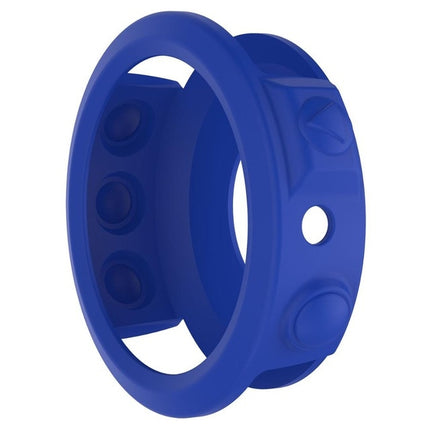 Solid Color Silicone Watch Protective Case for Garmin Fenix 5(Blue)-garmade.com