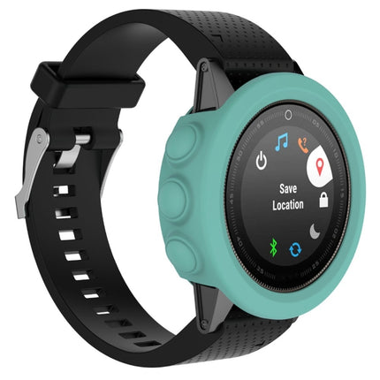 Solid Color Silicone Watch Protective Case for Garmin Fenix 5(Mint Green)-garmade.com