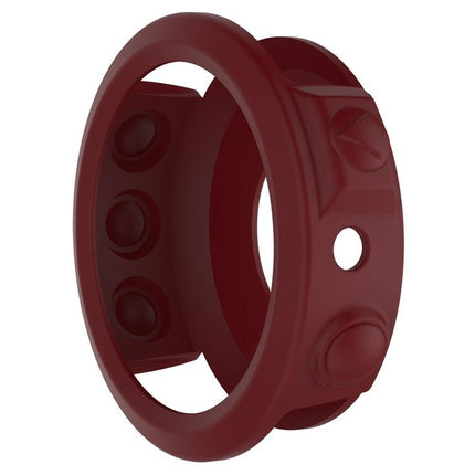 Solid Color Silicone Watch Protective Case for Garmin Fenix 5(Red)-garmade.com