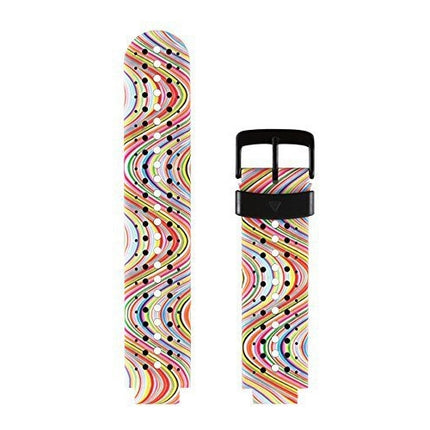 Silicone Sport Wrist Strap for Garmin Forerunner 235(Colorful Light)-garmade.com