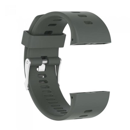 Silicone Sport Wrist Strap for POLAR V800 (Grey)-garmade.com