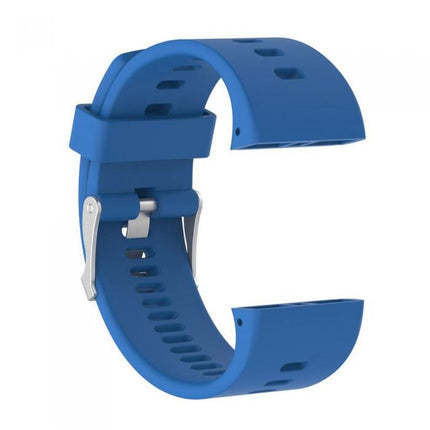 Silicone Sport Wrist Strap for POLAR V800 (Blue)-garmade.com