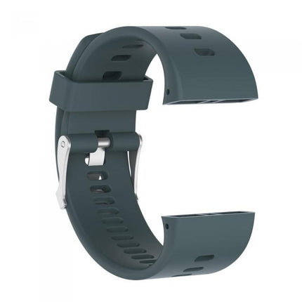 Silicone Sport Wrist Strap for POLAR V800 (Navy Blue)-garmade.com