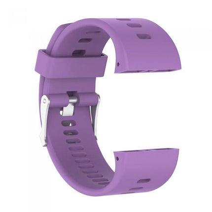 Silicone Sport Wrist Strap for POLAR V800 (Purple)-garmade.com