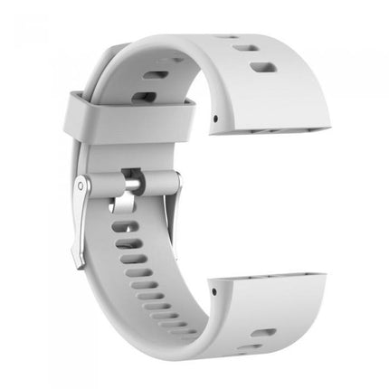 Silicone Sport Wrist Strap for POLAR V800 (White)-garmade.com