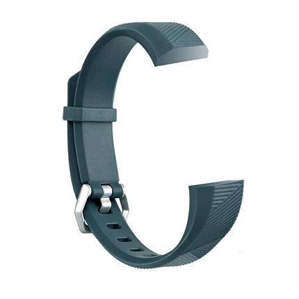 Children Silicone Twilled Wrist Strap for FITBIT ACE (Navy Blue)-garmade.com