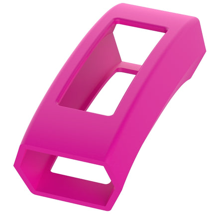 Intelligent Wearable Device, Solid Color Silicone Watch Protective Case for FITBIT Alta / HR (Pink)-garmade.com