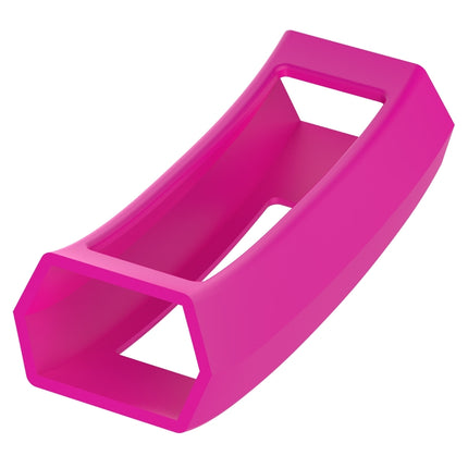 Intelligent Wearable Device, Solid Color Silicone Watch Protective Case for FITBIT Alta / HR (Pink)-garmade.com