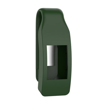 Smart Watch Silicone Clip Button Protective Case for Fitbit Inspire / Inspire HR / Ace 2(Army Green)-garmade.com