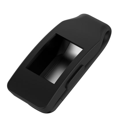 Smart Watch Silicone Clip Button Protective Case for Fitbit Inspire / Inspire HR / Ace 2(Black)-garmade.com