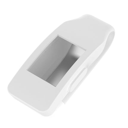 Smart Watch Silicone Clip Button Protective Case for Fitbit Inspire / Inspire HR / Ace 2(White)-garmade.com