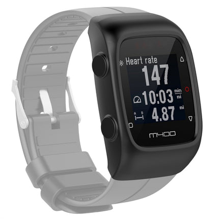 Smart Watch Silicone Protective Case for POLAR M430(Black)-garmade.com