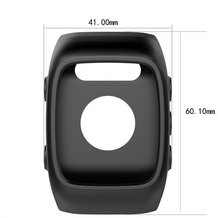 Smart Watch Silicone Protective Case for POLAR M430(Black)-garmade.com