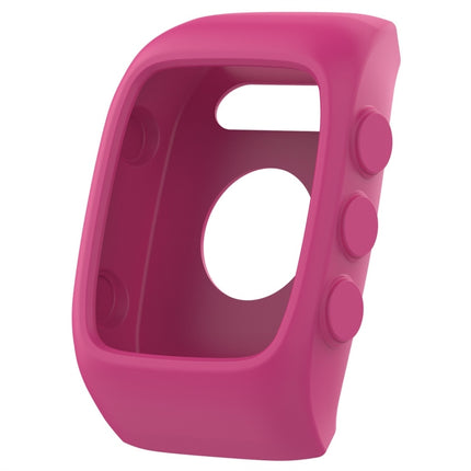 Smart Watch Silicone Protective Case for POLAR M430(Rose Red)-garmade.com