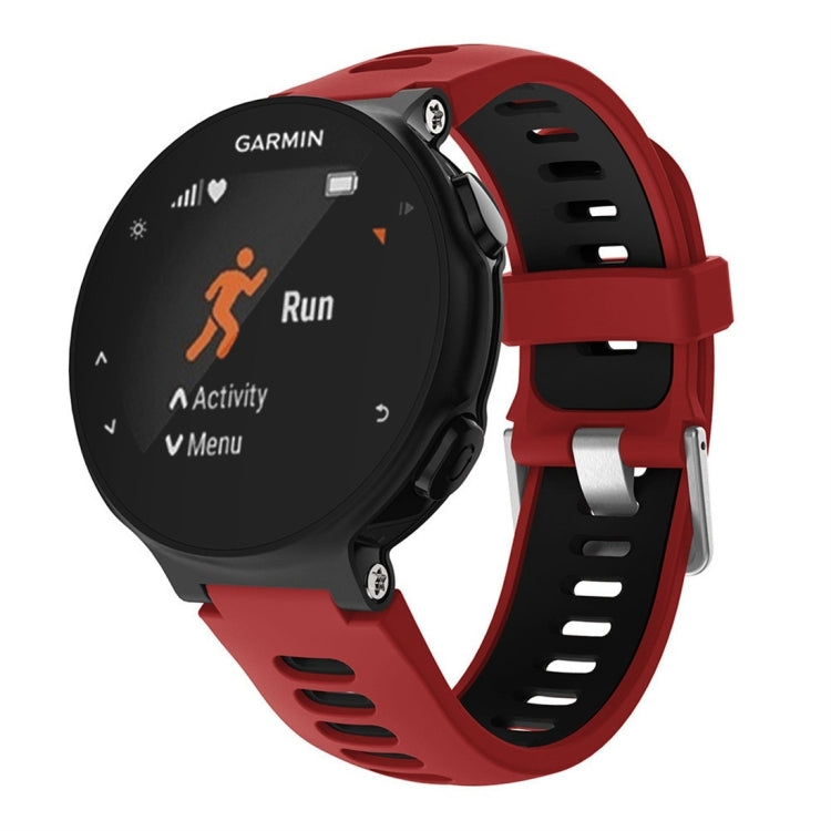 Smart Watch Silicone Watch Band for Garmin Forerunner 735XT(Red