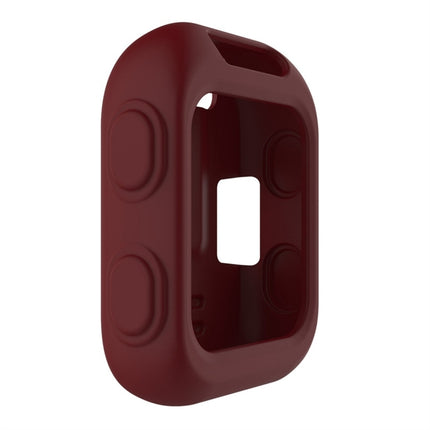 Silicone Protective Case for Garmin Approach G10 Golf(Wine Red)-garmade.com