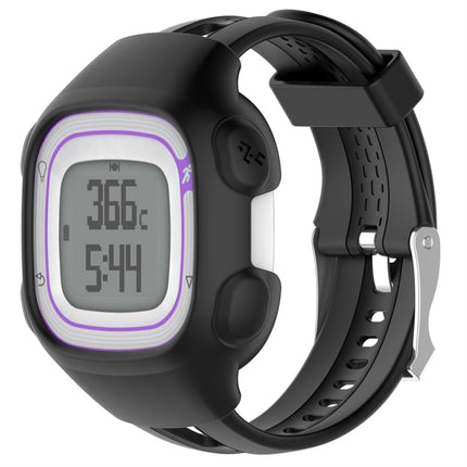 Smart Watch Silicone Protective Case for Garmin Forerunner 10 / 15(Black)-garmade.com