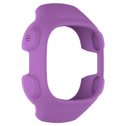 Smart Watch Silicone Protective Case for Garmin Forerunner 10 / 15(Purple)-garmade.com