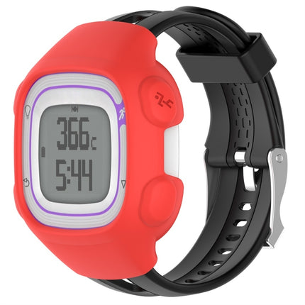 Smart Watch Silicone Protective Case for Garmin Forerunner 10 / 15(Red)-garmade.com