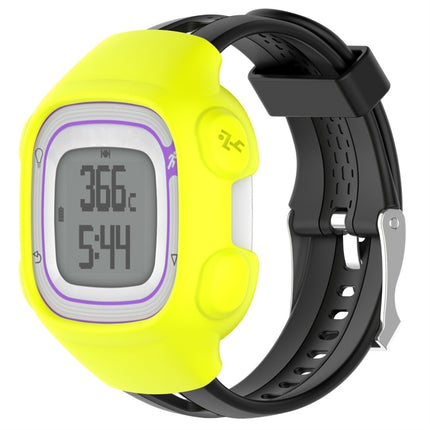 Smart Watch Silicone Protective Case for Garmin Forerunner 10 / 15(Yellow)-garmade.com