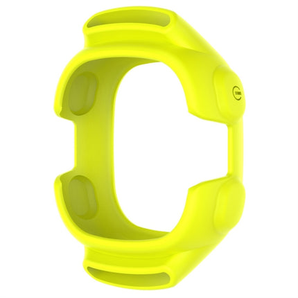 Smart Watch Silicone Protective Case for Garmin Forerunner 10 / 15(Yellow)-garmade.com