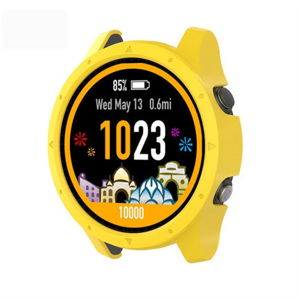 Smart Watch PC Protective Case for Garmin Forerunner 935(Yellow)-garmade.com