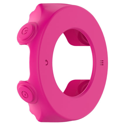 Smart Watch Silicone Protective Case for Garmin Forerunner 620(Rose Red)-garmade.com