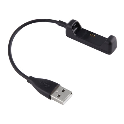 For Fitbit Flex 2 Replacement USB Charger Cable Charging Cord Line Tracker Wristband with Reset Function, Cable Length: about 17cm(Black)-garmade.com
