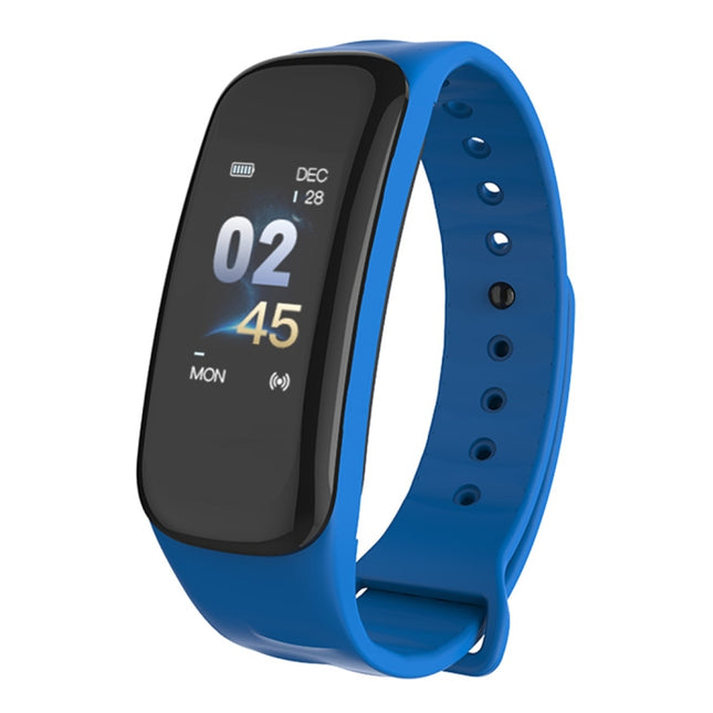 TLW B1 Plus Fitness Tracker 0.96 inch Color Screen Bluetooth 4.0 Wristband Smart Bracelet, IP67 Waterproof, Support Sports Mode / Heart Rate Monitor / Sleep Monitor / Information Reminder (Blue)-garmade.com