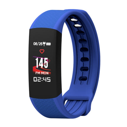 TLW B6 Fitness Tracker 0.96 inch TFT Screen Wristband Smart Bracelet, IP67 Waterproof, Support Sports Mode / Continuous Heart Rate Monitor / Sleep Monitor / Information Reminder(Blue)-garmade.com