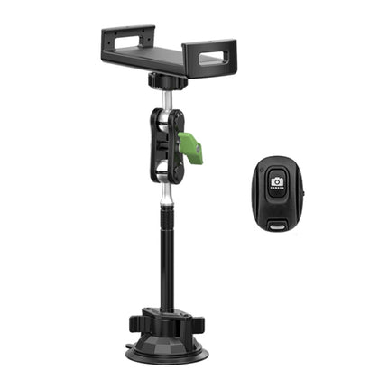 UBA-P1LB Car Flexible Tablet Suction Cup Clamp Holder with Extension Rod & Remote Control-garmade.com