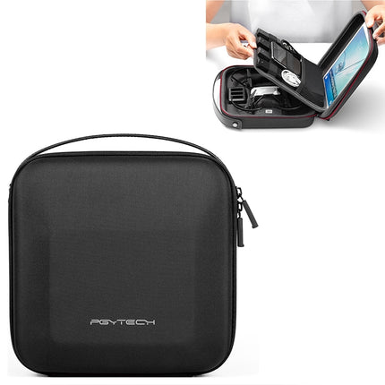 PGYTECH Portable PU Nylon EVA Storage Bag for DJI TELLO(Black)-garmade.com
