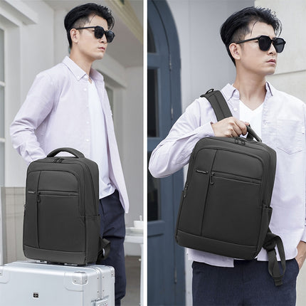 cxs-610 Multifunctional Oxford Cloth Laptop Bag Backpack (Dark Gray)-garmade.com