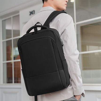 cxs-611 Multifunctional Oxford Laptop Bag Backpack(Black)-garmade.com