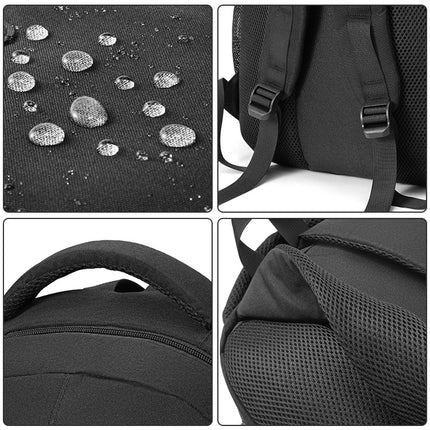 cxs-612 Multifunctional Oxford Laptop Bag Backpack (Dark Gray)-garmade.com